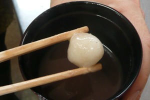 井村さんの万能白米粉でお団子、そしてお汁粉が最高！